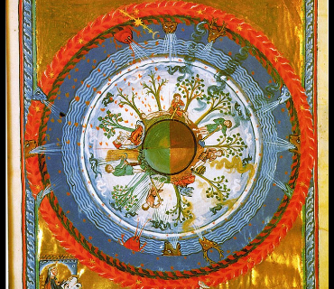 Człowiek jako mikrokosmos w ujęciu Hildegardy z Bingen; Teresa Obolevitch Wydział Filozoficzny, Uniwersytet Papieski Jana Pawła II w Krakowie; Rocznik Filozoficzny Ignatiarium