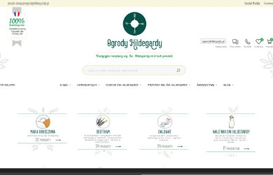Sklep online & Ogrody Hildegardy