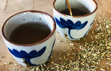 Herbatka z wrotyczem balsamicznym