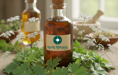 Nalewka z żanklem  - zbawienny wpływ na układ pokarmowy i gojenie ran