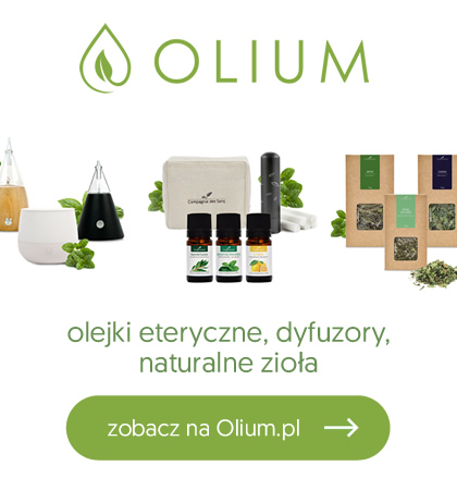 olium.pl - naturalne olejki eteryczne, dyfuzory, naturalne zioła, oliwa z oliwek, produkty do aromaterapii i fitoterapii, maceraty (oleje roślinne z wyciągami z kwiatów), produkty prozdrowotne, glinki, sole i wiele innych.