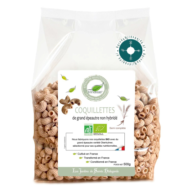Makaron orkiszowy - Makaron rurki - orkisz Oberkulmer Bio 500g, 03056