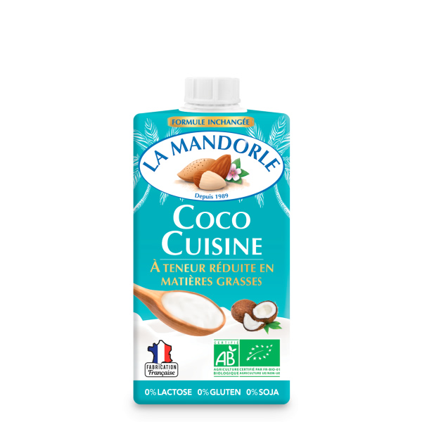Krem kokosowy COCO CUISINE śmietanka roślinna Krem kokosowy COCO CUISINE śmietanka roślinna