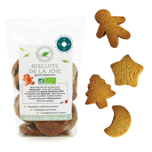 Świąteczne ciasteczka orkiszowe dodające energii i radości 200 g * Bio