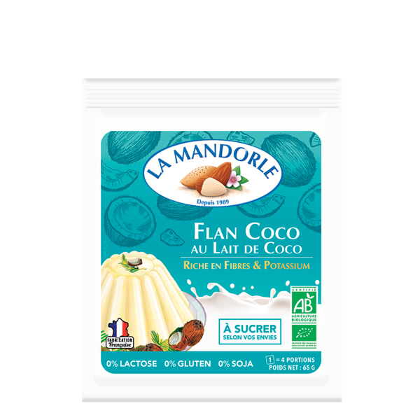 Budyń kokosowy FLAN COCO z mleka kokosowego, FCCS