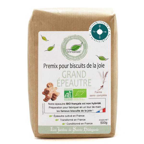 Gotowa mieszanka do ciasteczek dodających energii i radości 500g Bio*, 60169
