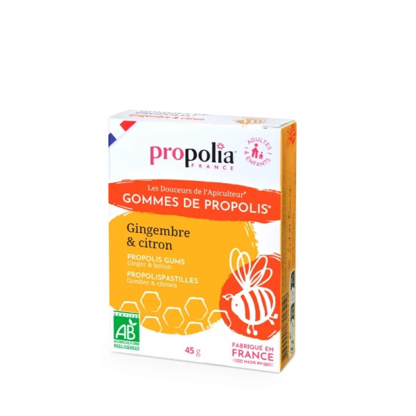 Żelki propolisowe z imbirem i cytryną, GPGIN