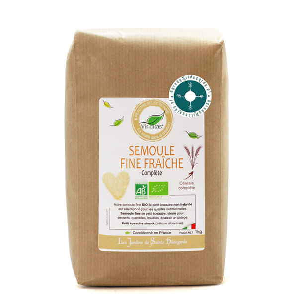 Kasza manna płaskurka BIO 1kg*, 06427