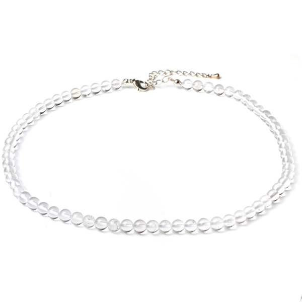 Kamienie szlachetne - Kryształ górski korale 6mm, 78821