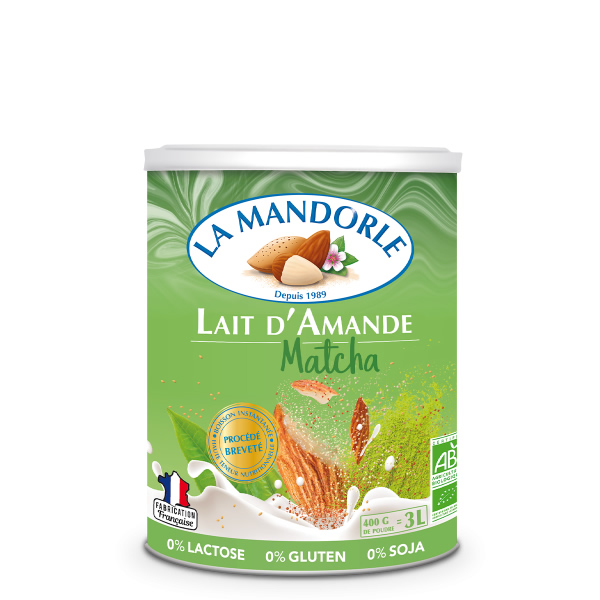 Mleko migdałowe matcha Mleko migdałowe matcha