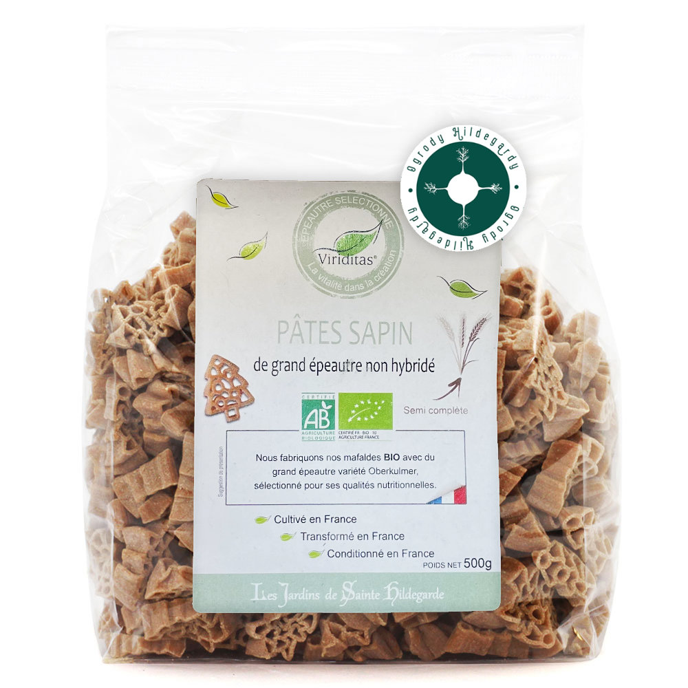 Makaron orkiszowy świąteczny Choinki - orkisz OberkulmerBIO 500 g* Makaron orkiszowy świąteczny Choinki - orkisz OberkulmerBIO 500 g*