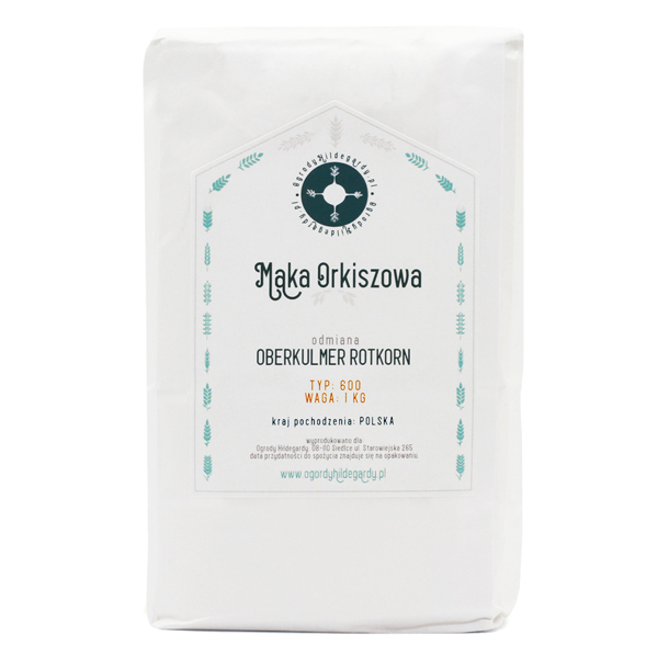 Mąka orkiszowa - Mąka typ 600 Orkisz Oberkulmer 1 kg, PL6001
