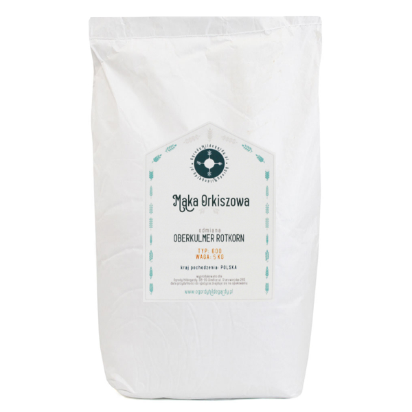Mąka orkiszowa - Mąka typ 600 Orkisz Oberkulmer 5 kg, PL6015
