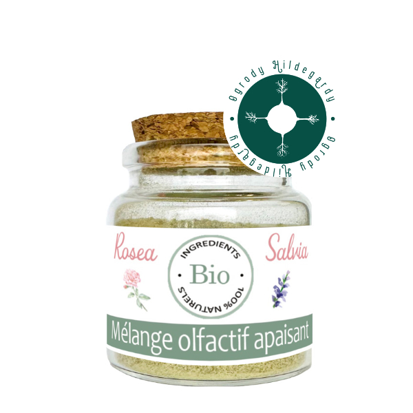 Kojąca mieszanka zapachowa róża-szałwia Bio 15g Kojąca mieszanka zapachowa róża-szałwia Bio 15g