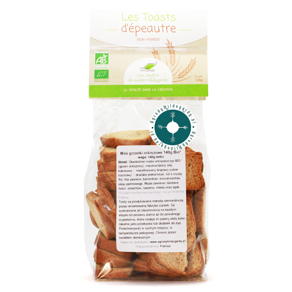 Mini grzanki orkiszowe 140g Bio*, 94610
