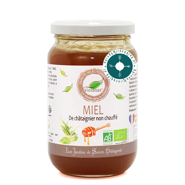 Kasztany jadalne - Miód kasztanowy bio 450 g *, 00003B