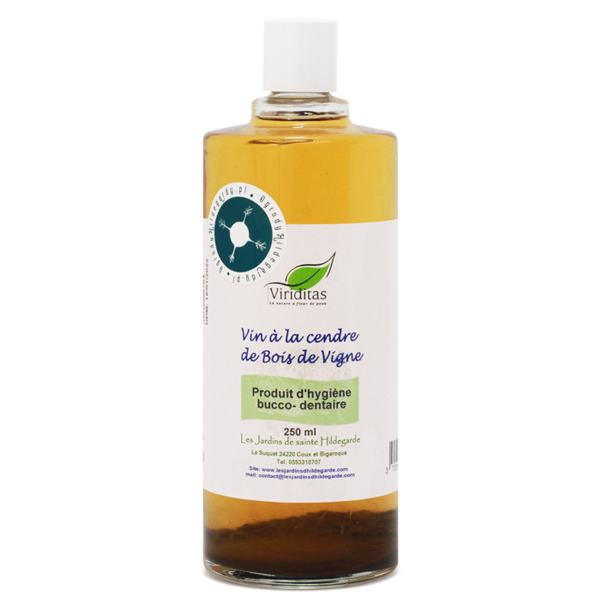 Płyn z popiołem z winorośli do higieny jamy ustnej 250ml, 60124