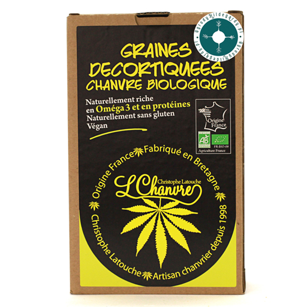 Przyprawy i zioła - Nasiona konopii siewnej 250g Bio*, HCH03
