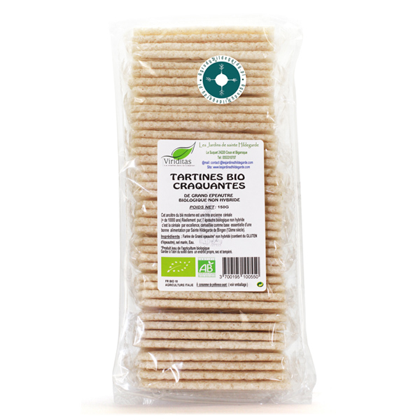 Pieczywo chrupkie orkiszowe 150g Bio* Pieczywo chrupkie orkiszowe 150g Bio*