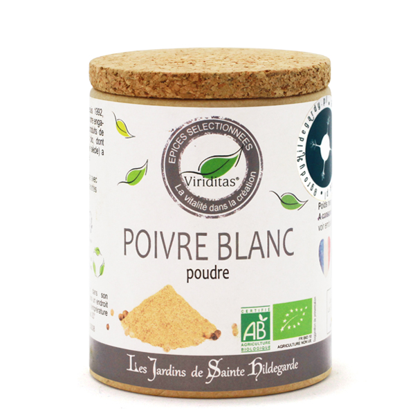 Przyprawy i zioła - Pieprz biały 50g Bio*, 50008