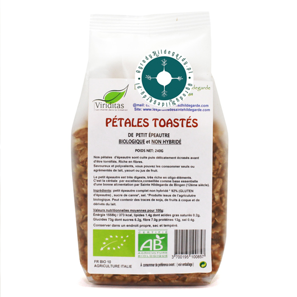 Płatki z płaskurki prażone 240g Bio*, 94608