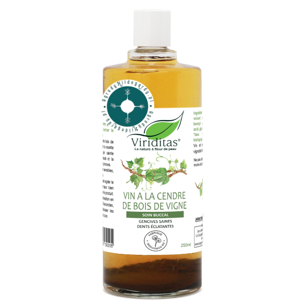 Płyn z popiołem z winorośli do higieny jamy ustnej 250ml Płyn z popiołem z winorośli do higieny jamy ustnej 250ml
