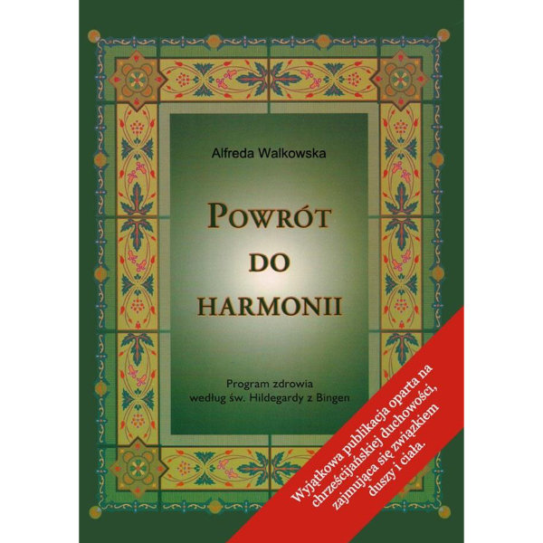 Powrót do harmonii, 9788361046448