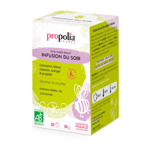 Herbata ziołowa wieczorna BIO, INFUSOB