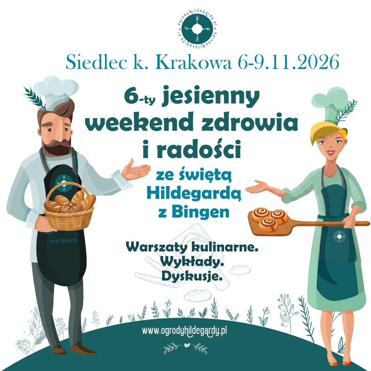 Jesienne warsztaty zdrowia i radości ze świętą Hildegardą z Bingen 6-9.11.2026, warsztaty-siedlec6