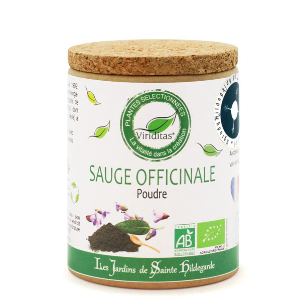 Przyprawy i zioła - Szałwia lekarska liść w proszku 40g Bio*, 40077P
