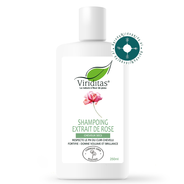 Szampon różany do włosów suchych Viriditas 250ml, 741