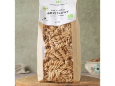 Makaron Orkiszowy Jasny BIO vegan Świderki 400 g., Makaron Orkiszowy Jasny Świderki - -(orkisz-jsny)