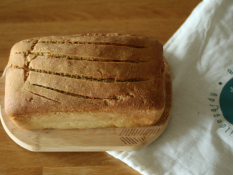 Chleb na zakwasie z mąki z samopszy typ 650 bez ziaren i dodatków. waga 900-950g, chleb_samopsza_bez_ziarna1kg - -(chlebsamopszabez)